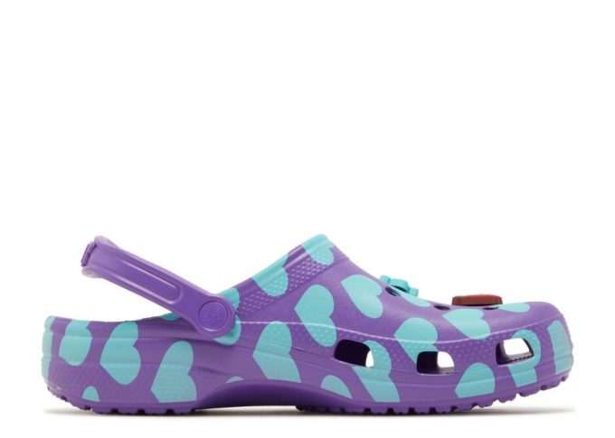 Awake NY x Classic Clog „Zuhause ist, wo das Herz ist – Lila“