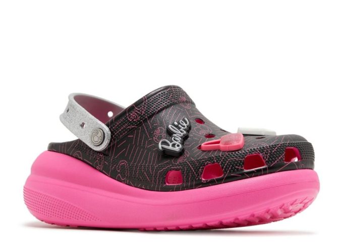 Barbie x Crush Clog „Schwarz Pink“