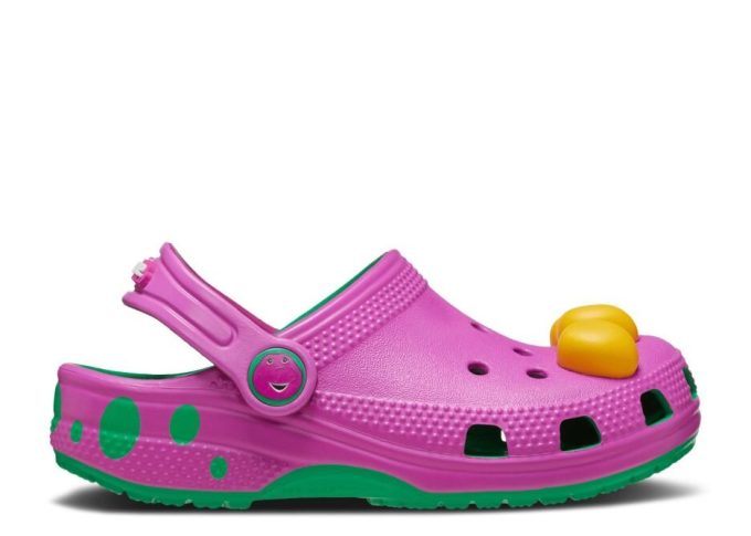 Barney x Classic Clog Kinder