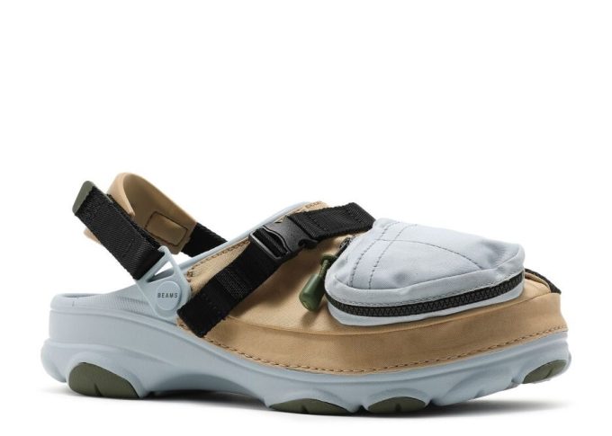 BEAMS x Classic All Terrain Outdoor Clog „Khakigrau“