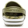 Crocs 4 Printing Camouflage Grüne Unisex-Sandalen 206232-354