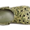 Crocs 4 Printing Camouflage Grüne Unisex-Sandalen 206232-354