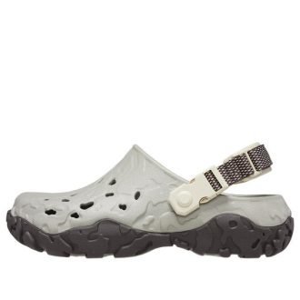 Crocs All Terrain Atlas Clogs „Grau Schwarz“ 208391-1LN