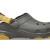 Crocs All-Terrian gefütterte Clogs „Dusty Olive“ 207936-3J5