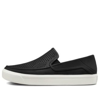 Crocs Athleisure Casual Sportschuh Schwarz Weiß 202363-066
