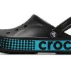 Crocs Atmungsaktiver, rutschfester, verschleißfester Schuh Schwarz Unisex 206852-001