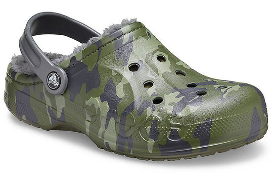 Crocs Baya Lined Clog Printing Fleece Lined Unisex Camouflage Hausschuhe 205975-97G Crocs Baya Lined Clog Printing Fleece Lined Unisex Camouflage Hausschuhe 205975-97G