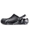 Crocs Baya Lined Marbled Clogs „Schwarz Silber“ 208333-0C4
