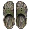 Crocs Baya Marble Fashion Outdoor Unisex Militärgrüne Sandalen 206935-3TC