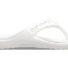 Crocs Baya Minimalistische Casual Flip-Flops Weiß 11999-100