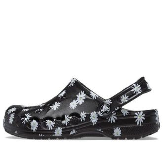 Crocs Baya Seasonal Printed Clogs „Black Daisy“ 206230-0ZI