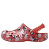 Crocs Baya Seasonal Printed Clogs „Spicy Orange White“ 206230-82Z