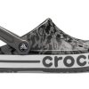 Crocs Bayaband Beach Grau Schwarz Sandalen „Grau Schwarz“ 206232-0DY Crocs Bayaband Beach Grau Schwarz Sandalen „Grau Schwarz“ 206232-0DY