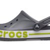 Crocs Bayaband Cozy Sportsandalen Rot Unisex Grau 205089-0GX