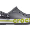 Crocs Bayaband Cozy Sportsandalen Rot Unisex Grau 205089-0GX