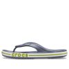 Crocs Bayaband Flip rutschfeste, verschleißfeste, lässige Hausschuhe in Graugrün „Grey Green“ 205393-0A3