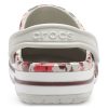 Crocs Bayaband Printed Classic Clogs „Weiß Braun Rot“ 205840-1CD