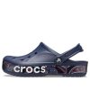Crocs Bayaband Printing Sandalen Unisex Blau 206233-410