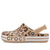 Crocs Bayaband Strandsandalen Leopardenmuster 206232-90L Crocs Bayaband Strandsandalen Leopardenmuster 206232-90L