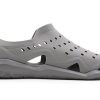 Crocs Beach Graue Unisex-Sandalen 203963-0DA