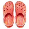 Crocs Beach Orange Marmor Sandalen 206867-6SN