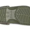 Crocs Beach Sandalen in Armeegrün mit Camouflage-Muster, 206454-3TC