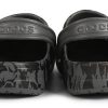 Crocs Beach Schwarze Sandalen „Grau Weiß“ 206230-07I