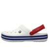 Crocs Beach Unisex Weiß Blau Sandalen „White Blue“ 11016-11I Crocs Beach Unisex Weiß Blau Sandalen „White Blue“ 11016-11I
