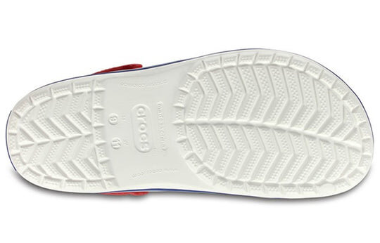 Crocs Beach Unisex Weiß Blau Sandalen „White Blue“ 11016-11I Crocs Beach Unisex Weiß Blau Sandalen „White Blue“ 11016-11I