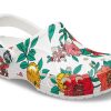 Crocs Beach White Flowers Sandalen „Weiß Rot Grün“ 206230-10D