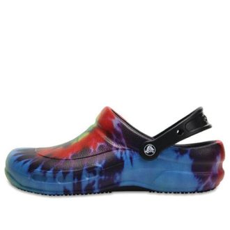 Crocs Bistro Graphic Clogs „Blau Multi“ 204044-0C4