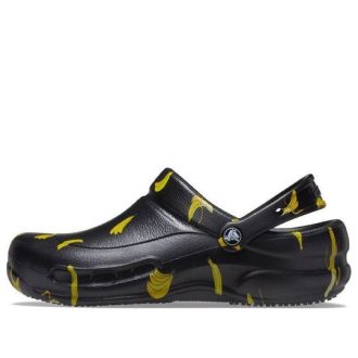 Crocs Bistro Graphic Clogs „Schwarz Gelb“ 204044-064