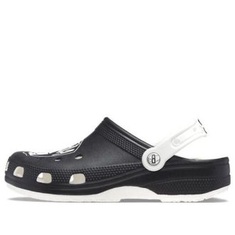 Crocs Brooklyn Nets Classic Clogs „Schwarz Weiß“ 208651-103