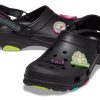 Crocs Classic All-Terrain Clog Minimalistische Casual Unisex Schwarze Sandalen 207340-001