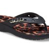 Crocs Classic Animal Flip-Flops Unisex Leopardenmuster „Black Leopard“ 207872-0CU Crocs Classic Animal Flip-Flops Unisex Leopardenmuster „Black Leopard“ 207872-0CU