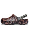 Crocs Classic Animal Strandsandalen Unisex Schwarz 207840-0ZR