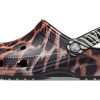 Crocs Classic Animal Strandsandalen Unisex Schwarz 207840-0ZR