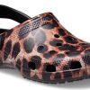 Crocs Classic Animal Strandsandalen Unisex Schwarz 207840-0ZR