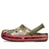 Crocs Classic Clog Strandsandalen Grün Rosa 205579-3S9 Crocs Classic Clog Strandsandalen Grün Rosa 205579-3S9