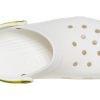 Crocs Classic Clog Strandsandalen Weiß Farbverlauf Grün 206638-1DC Crocs Classic Clog Strandsandalen Weiß Farbverlauf Grün 206638-1DC