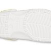 Crocs Classic Clog Strandsandalen Weiß Farbverlauf Grün 206638-1DC Crocs Classic Clog Strandsandalen Weiß Farbverlauf Grün 206638-1DC