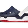 Crocs Classic Clog Strandschuh Blau Weiß 14300-462 Crocs Classic Clog Strandschuh Blau Weiß 14300-462