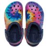 Crocs Classic Clog Tie Dye Printing Schuh Tiefblau Unisex 207329-95T