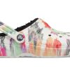 Crocs Classic Clog Tie Dye Schuh Mehrfarbig Schwarz 206341-0C4