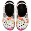 Crocs Classic Clog Tie Dye Schuh Mehrfarbig Schwarz 206341-0C4