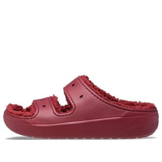 Crocs Classic Cozzzy Sandale „Rot“ 207446-612