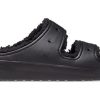 Crocs Classic Cozzzy Sandale „Schwarz“ 207446-060