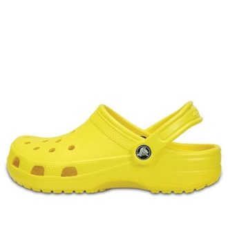 Crocs Classic Crocs Beach Unisex leuchtend gelbe Sandalen 10001-7C1