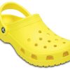 Crocs Classic Crocs Beach Unisex leuchtend gelbe Sandalen 10001-7C1 Crocs Classic Crocs Beach Unisex leuchtend gelbe Sandalen 10001-7C1