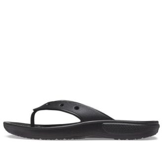 Crocs Classic Crocs Flip Casual Flip-Flops Unisex Schwarz 207713-001